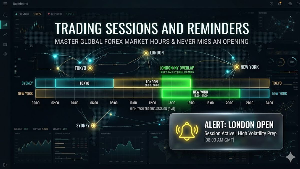 TradingBotLab Sessions & Reminders Tool Guide